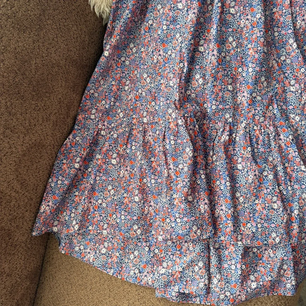 J.Crew Liberty Kayoko Floral Midi Dress